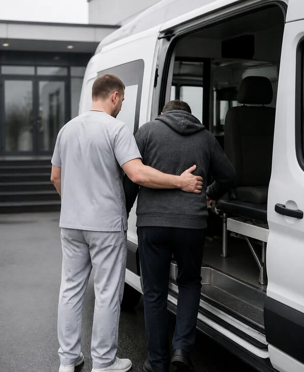 Организация медтранспортировки в Мариинске от 5099 р. | Медзона