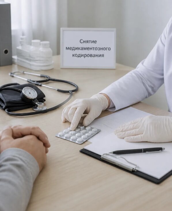 Снятие медикаментозного кодирования в Мариинске от 5099 р. | Медзона